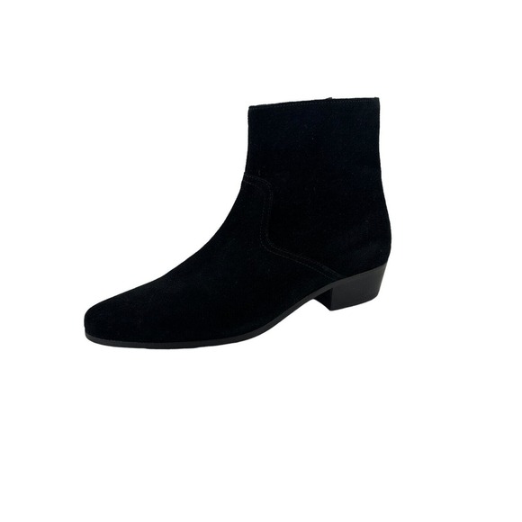 IRO NIB $480 Women’s Black Aisling Ankle Suede Pointy Toe Chelsea Boots Sz 36/6 - Picture 6 of 13